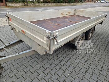 Прицеп бортовой/ Платформа Böckmann - Pritsche 406x180cm Aluwände 3500kg zgm defekter Boden für Export Bastler: фото 1