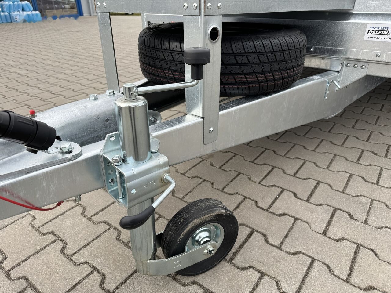 Новый Прицеп для спецтехники Для транспортировки тяжёлой техники Brenderup MT 3080 GVW 2700 kg machine transporter mini excavator: фото 8