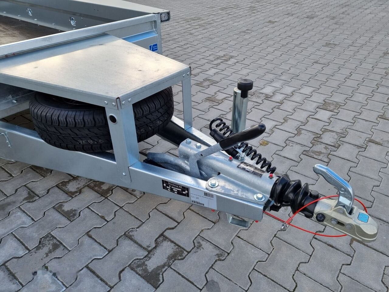 Новый Прицеп для спецтехники Для транспортировки тяжёлой техники Brenderup MT 3080 GVW 2700 kg machine transporter mini excavator: фото 6