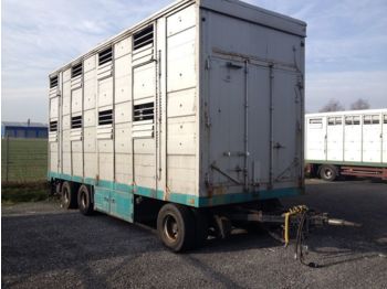 Прицеп для перевозки животных Pezzaioli 2 Stock Hubdach , Durchladen