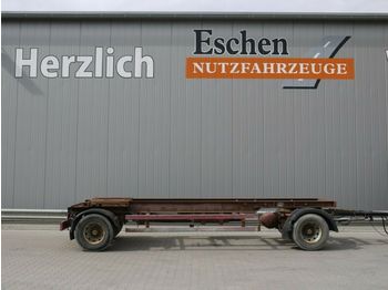 Прицеп-контейнеровоз/ Сменный кузов Hüffermann HSA 18.65 Schlitten, Blatt: фото 1