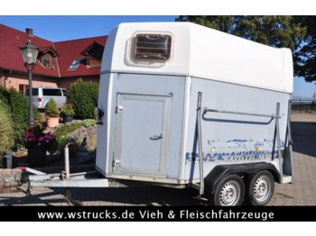 Прицеп для перевозки животных Humbaur 2 Pferde+ Sattelkammer: фото 1