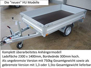 Новый Прицеп для легкового автомобиля Humbaur - HU752314 Hochlader ungebremst 750kg: фото 1