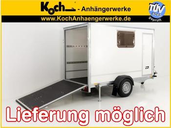 Новый Прицеп-фургон Koffer 146x304 Höhe:180 1,3t Rampe,Tür,2 Fenster: фото 1