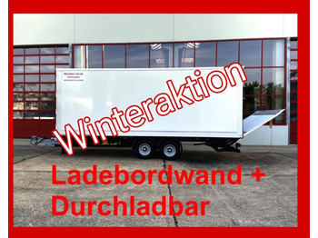 Новый Прицеп-фургон Möslein  Tandem Koffer, Ladebordwand 1,5 t + Durchladbar: фото 1