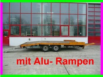 Kempf Tandemtieflader mit Alu  Rampen - Низкорамный прицеп