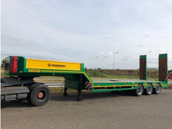 scorpion 54 Ton Triple Axle Semi Lowboy - Низкорамный прицеп