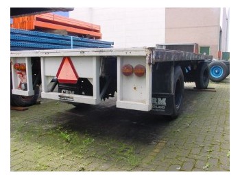 Groenewegen OPEN 2-AS - Прицеп бортовой/ Платформа