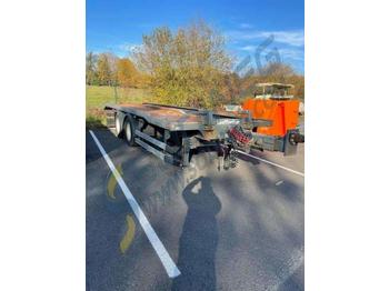 LECI TRAILER PORTE ENGIN 2 ESSIEUX CENTRAUX - Прицеп бортовой/ Платформа