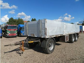 LeciTrailer 3 axle 24 t. Pritsche Aluseiten  - Прицеп бортовой/ Платформа