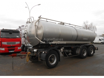 Magyar CITERNE INOX 16000 litres 3 essieux - Прицеп-цистерна