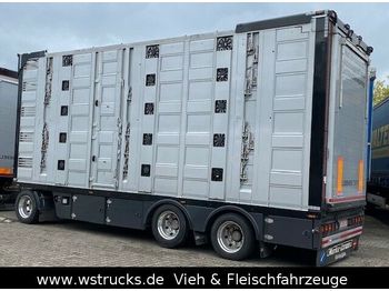 Прицеп для перевозки животных Menke 5 Stock Unfall Hubdach Vollalu Typ 2