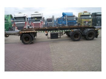 GS Meppel 3 AXLE ** CONTAINER TRAILER - Прицеп-контейнеровоз/ Сменный кузов