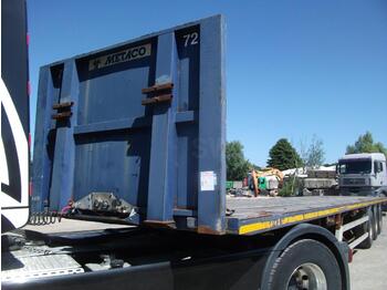 Lecitrailer SRTC PLATEAU D'ORIGINE PORTE CONTAINERS - Прицеп-контейнеровоз/ Сменный кузов