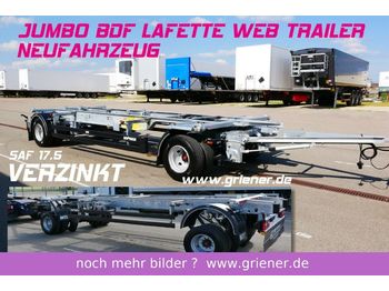 Web-Trailer JUMBO / MAXI BDF 7,15/7,45 LAFETTE 960 mm höhe  - Прицеп-контейнеровоз/ Сменный кузов