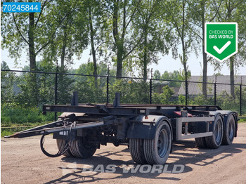 kraker B U R 10 18W 3 axles - Прицеп-контейнеровоз/ Сменный кузов