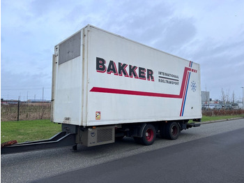Burg BPM 00-20 TCSXX 2 assige middenas  / tailgate  /  TRS - Прицеп-рефрижератор