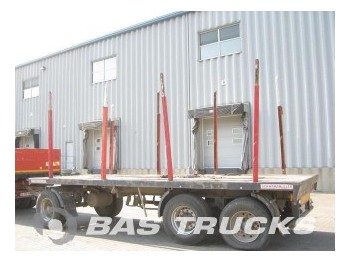 Schwarzmüller Holztransporter Steelsuspension HF 3/E Bucarest - Прицеп