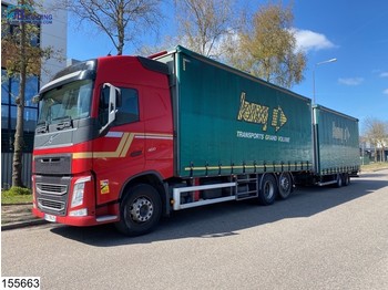 Lecitrailer Middenas 6x2, EURO 6, Combi - Тентованный прицеп