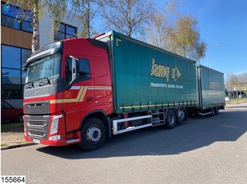 Lecitrailer Middenas 6x2, EURO 6, Combi - Тентованный прицеп