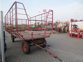 Сельскохозяйственный прицеп-платформа Ballenwagen mit Gitteraufbau: фото 1