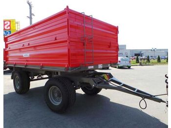 Новый Сельскохозяйственный прицеп Bicchi agricultural trailer with 2 axles model 2B80-P2, 8 tons, pneumatic/hydraulic brake!!! Transport included!!!: фото 1