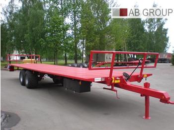 Новый Сельскохозяйственный прицеп-платформа Dinapolis Bale trailer DINA RP-10500 10.5m 16t: фото 1