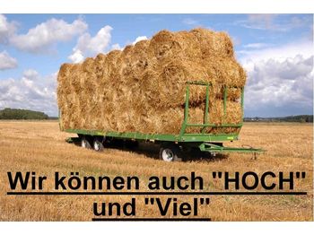 Новый Сельскохозяйственный прицеп-платформа Pronar 2-achs / 3-Achs Ballentransportwagen, 10-24 to.: фото 1
