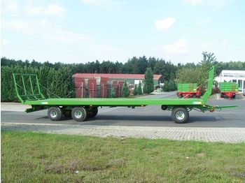 Новый Сельскохозяйственный прицеп-платформа Pronar Ballenwagen TO 26 M, 18 t., Druckluft, 3-achser: фото 1