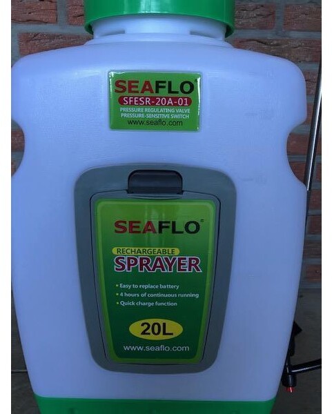 Навесной опрыскиватель Seaflo Accu rug spuit, 20 liter: фото 2