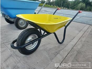 Новый Инвентарь для животноводства Unused Yellow Painted Tub Wheelbarrow (1 of): фото 1