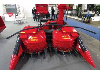 FIMAKS Maishäksler 2200/Ensileuse/Maize chopper BIGDRUM 2200 - Прицепной кормоуборочный комбайн