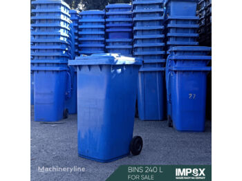 Сменный кузов для мусоровоза Garbage bins | 240 L | Blue: фото 1