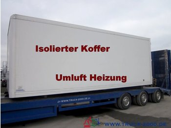 Сменный кузов - фургон MAN Isolierter Koffer mit Stand Umluftheizung Treppe: фото 1