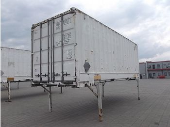 Сменный кузов - фургон Wechselkoffer Portaltür 7,45 m stapel-kranbar: фото 1