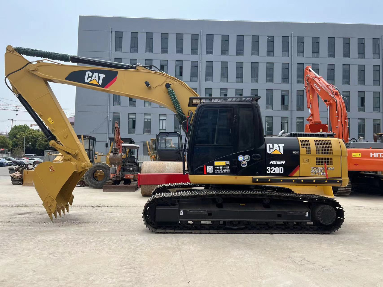 Гусеничный экскаватор 2022 Japan made original Good condition CATERPILLAR 320D used construction machinery strong power and low working hours cheap for sale: фото 6