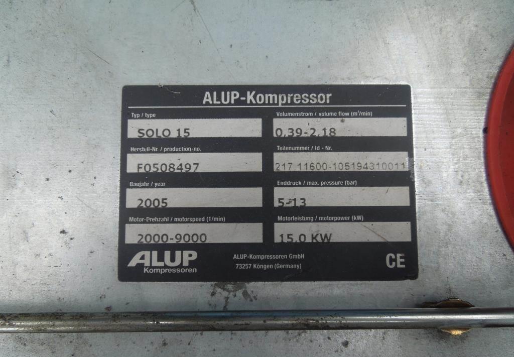 Воздушный компрессор Alup KOMPRESOR ŚRUBOWY SOLO 15KW 2,18M3 FALOWNIK: фото 3