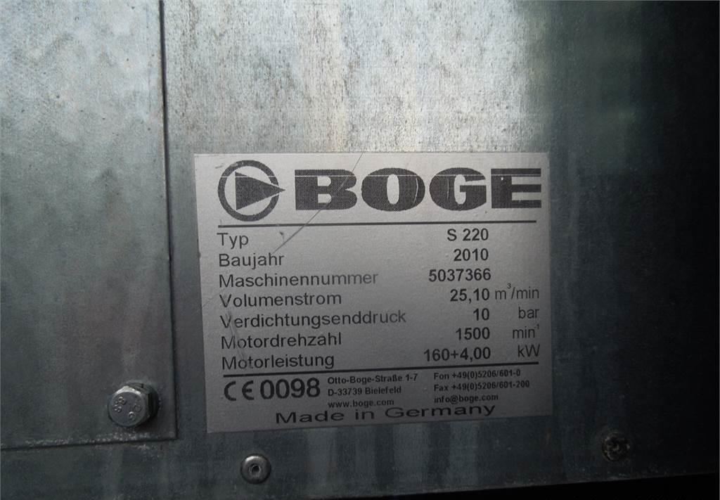 Воздушный компрессор Boge SPRĘŻARKA ŚRUBOWA S220 160KW 2010R !!!: фото 4
