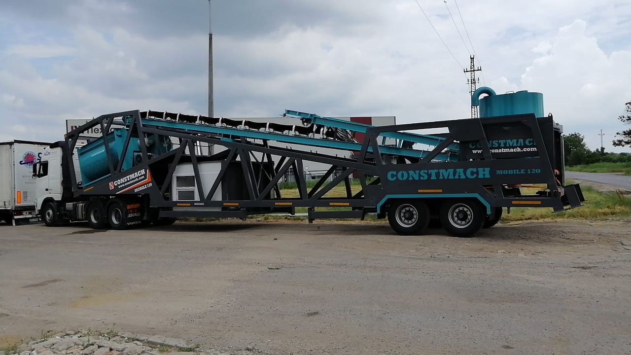 Новый Бетонный завод Constmach Mobile Concrete Mixing Plant 120 m3/h: фото 14