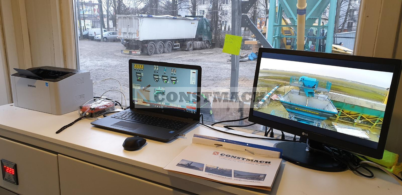 Новый Бетонный завод Constmach Mobile Concrete Mixing Plant 120 m3/h: фото 25