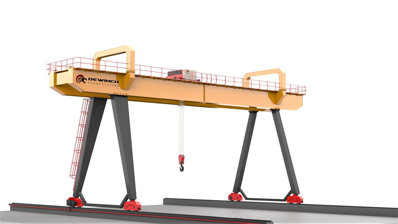 Новый Козловой кран DEWINCH 10 ton -5 Ton Gantry Crane  -Monorail Crane -Single Girder Crane: фото 5