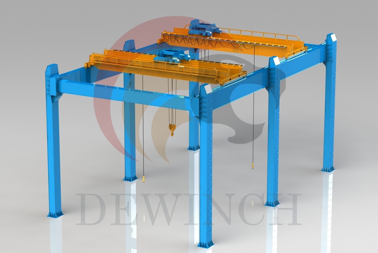 Новый Козловой кран DEWINCH 1ton -250 ton Overhead Crane: фото 12