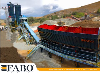 Новый Бетонный завод FABO FABOMIX COMPACT-110 CONCRETE PLANT | CONVEYOR TYPE: фото 1