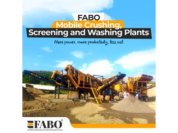 Новый Мобильная дробилка FABO FULLSTAR-60 Crushing, Washing & Screening  Plant: фото 1