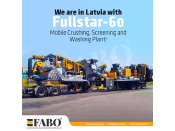 Новый Дробилка FABO FULLSTAR-60 Crushing, Washing & Screening  Plant: фото 1