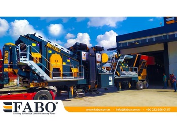 Новый Мобильная дробилка FABO PRO 90 MOBILE CRUSHING&SCREENING PLANT | 90-130 TPH: фото 1