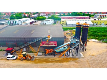Новый Бетонный завод FABO TURBOMIX-100 Mobile Concrete Batching Plant: фото 1