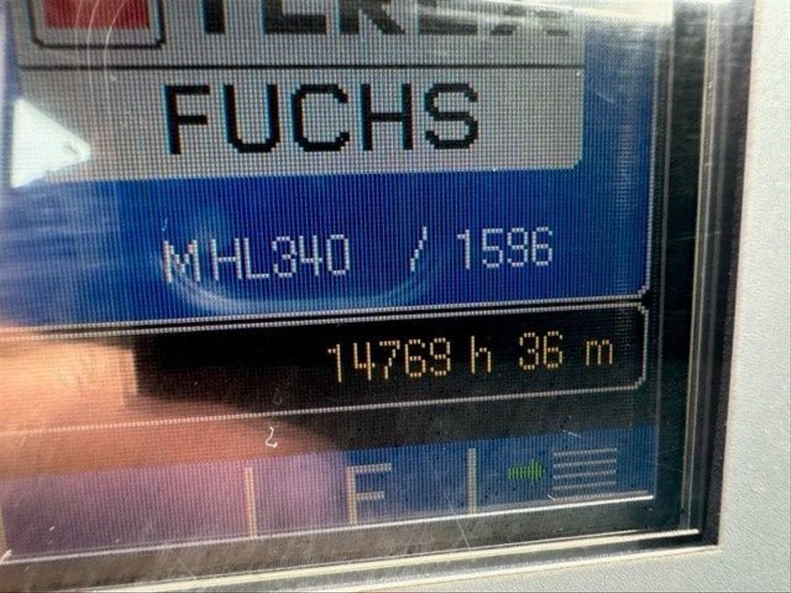 Колёсный экскаватор Fuchs MHL340: фото 9