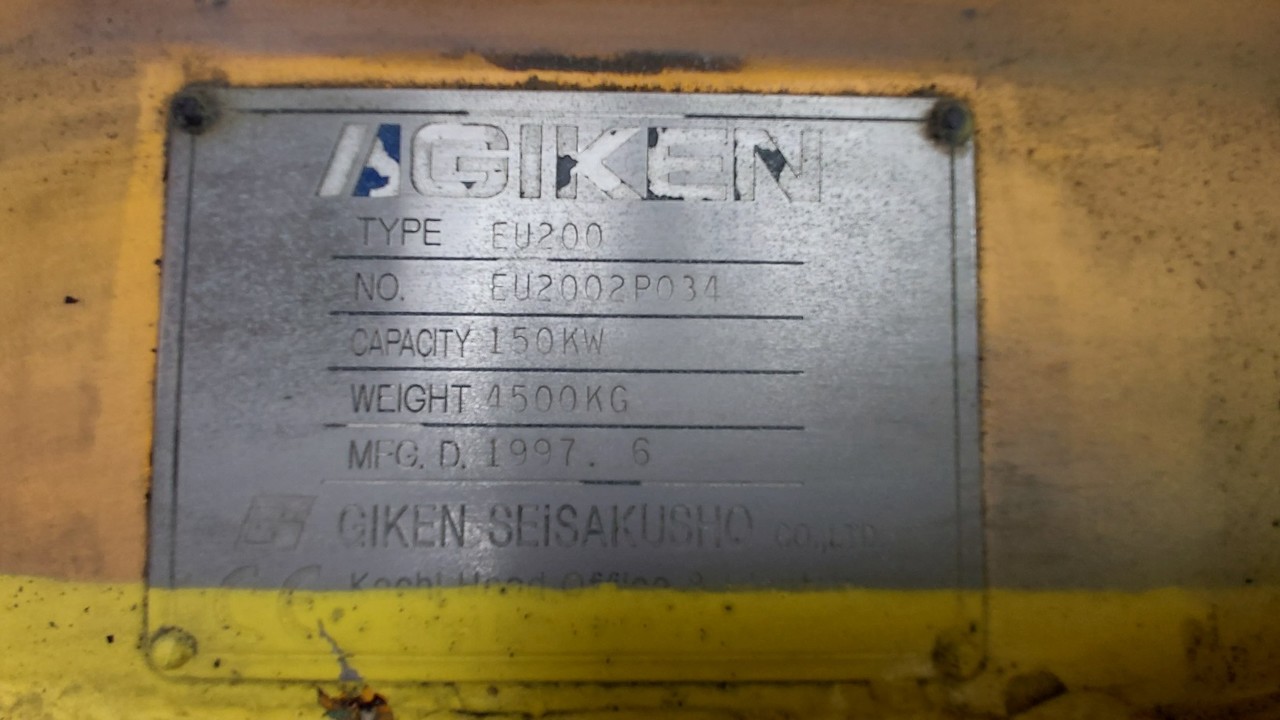Сваебойная установка GIKEN ZP-150 Z-Piler hydro-press pile driver silent piler machine no kowan still worker hydropress: фото 13