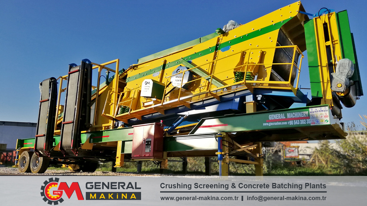 Новый Грохот General Makina Mobile Screening Plant For Sale: фото 10